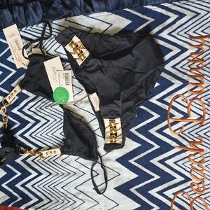 Beach Bunny NWT Feels So Right XS Top Sm Full Coverage Bottom